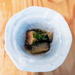 はまさき村 - 小鉢（茄子の煮浸し）