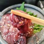 はまさき村 - ホタルイカの沖漬け（アップ）