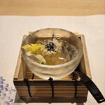 一㐂 - キウイフルーツのデザート