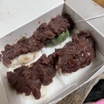 おせきもち - おせきさんが作ったおせきもち。