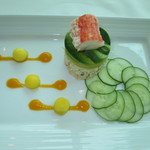 53 By The Sea - 蟹の詰め物サラダ