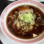 幸楽苑 - 料理写真:郡山ブラック！濃い色だけど煮干しの香りがして醤油の甘味があります。