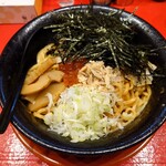 ラーメン みそ漢 - 鮭油そば（麺大盛り）