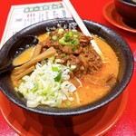 ラーメン みそ漢 - 漢スタホルラーメン（追いモツ麺大盛り）