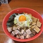 中華そば 仙台煮干センター - 油そば（特盛）