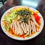 味楽 - ■ チャーシュー冷やし中華、1,300円