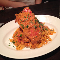 メルジェリーナ - リングイーネ カニのトマトクリーム 