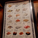 魚寿司 公設市場総本店 - 寿司メニュー