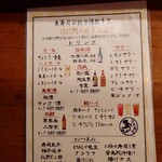 魚寿司 - ドリンクメニュー