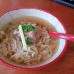 にいまそば - ちぢれ麺なんこつ中。