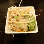 蛸屋のカレー屋さん - サラダも付いてきます