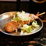 四文屋 - 2014.9 レバあぶり（100円）