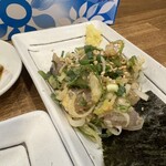 永楽食堂 - 鯵なめろう