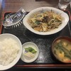 長野屋食堂 - レバー野菜炒め定食