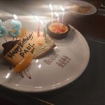 Restaurant & Bar THE KING GEORGE - ポールのバースデープレート