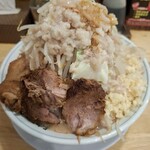 麺屋　神やぐら - 豚ラーメン（全マシ）