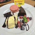 ココス - 誕生月には、無理のデザートが付きます‼️