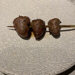 炭火串焼 鶏魚 - 