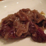 ポンテローザ トーキョー - 和牛レバーソテー玉ねぎソース