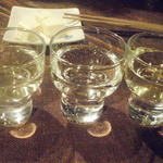 島田商店 - グラスに８分目で、２２０円