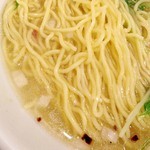 忠治食堂 - 塩ラーメン　2014年9月