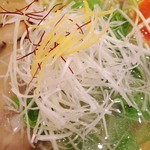 忠治食堂 - 塩ラーメン　2014年9月