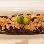 うぶか - 2014.8.  温物 『賀茂茄子海老味噌田楽 新銀杏』