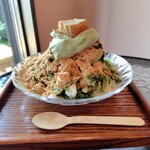 わらび屋本舗 - 料理写真:横からの図