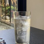 料亭 能登新 - 梅酒 〆張鶴（ソーダ割）