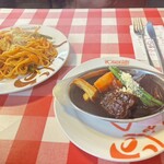 ヨシカミ 浅草店 - 月曜ランチ2100円（税込）ビーフシチュー・ナポリタン