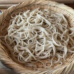 手打そば 車家 - 鴨せいろのお蕎麦アップ