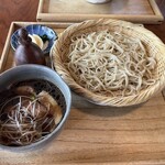 手打そば 車家 - 鴨せいろ