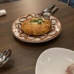 スペイン食堂 ラ・ファローラ - 出来立て半熟卵のトルティージャ