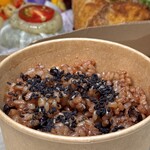 atelier C - original vegan food box(\2,000)　長岡式酵素玄米 黒ごま