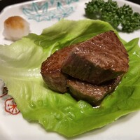 日本橋 伊勢重 - 追加　一口ヒレステーキ
