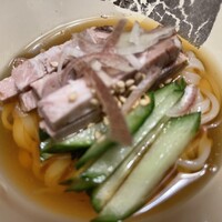 日本橋 伊勢重 - お通し② 稲庭うどん（冷）