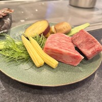 銀座 和牛鉄板焼 USHIGAMI - 