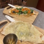 赤レンガ個室ビストロ RENGARO - ハーフサイズではなく、ハーフカットが斬新