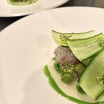 Frérot - コース料理の一皿です