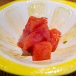 月島オイスター倶楽部 - スイカのピクルス