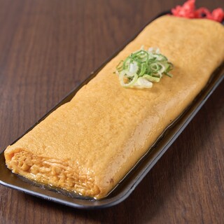 大人気なにわ玉子！熱々で出てくる鉄板焼き鳥も◎