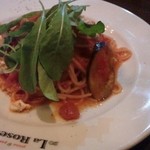 La Rosetta - ナスとエビのアラビアータ
      