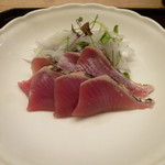 天神橋 青木 - お造り<鰹のたたき>