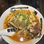 カラシビ味噌らー麺 鬼金棒 神田本店 - ヤングコーンたっぷり！