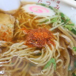 中華料理たつみ - 七味投下～♪