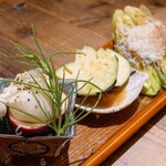 肉と酒 ate-toco - おつまみ3種 盛り合わせ