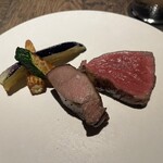 305859853 - 牛タンと牛フィレのステーキ