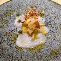 銀座 桃の木 - 冷製活蛸
                    ～山椒香るカルパッチョ仕立て～
                    