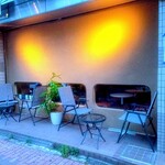 昼月MIDDAY MOON CAFE - テラス席