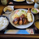 せんなり - ミックスフライ定食